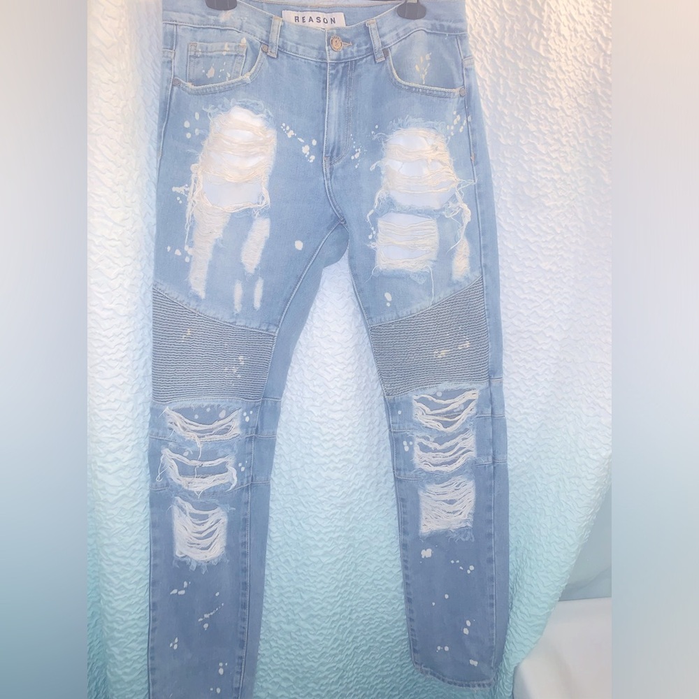 Reason Brand Sky blue w32 jeans